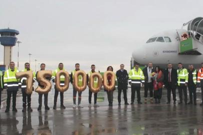 Kapadokya hava limanı rekor kırdı