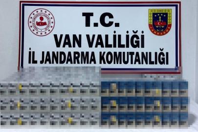 Kapıköy’de bin 500 paket kaçak sigara ele geçirildi