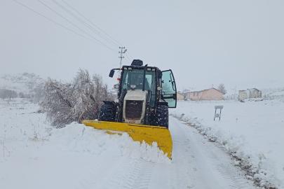 Kar yağışı başladı tedbirler arttırıldı