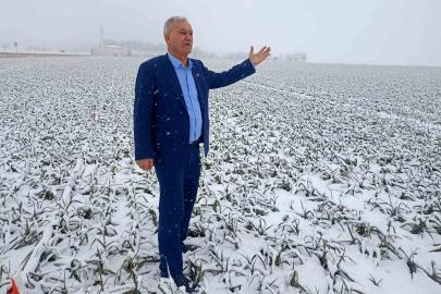 Kar yağışı sarımsak üreticisinin yüzünü güldürecek