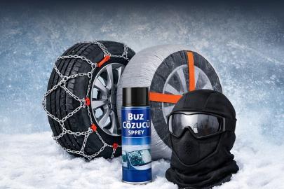 Kar yağışları başladı, lastik zinciri satışları 10 kat arttı