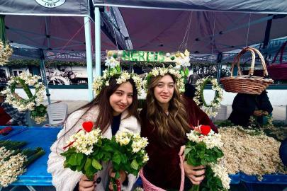Karaburun’da mis kokulu nergis festivali