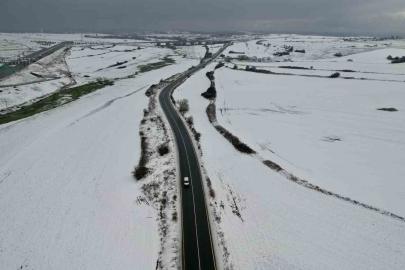 Karadeniz yaylaları değil, İstanbul: Arnavutköy’de kartpostallık kış manzarası