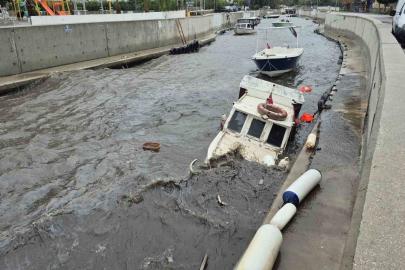 Karaya vuran ve batan teknelerde büyük hasar meydana geldi