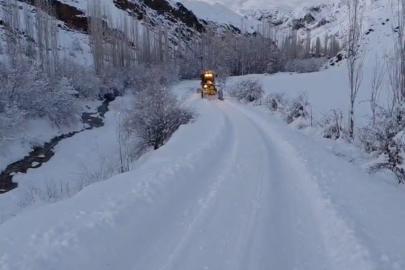 Kars’ta 130 köy yolu ulaşıma kapandı