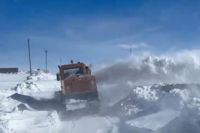 Kars’ta 208 köy yolu kapalı bulunuyor