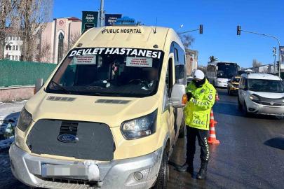 Kars’ta toplu taşıma araçlarına sıkı denetim