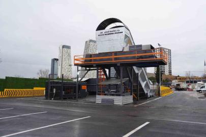 Kartal Belediyesi’nin yeni çöp toplama ve aktarma istasyonu hizmete girdi