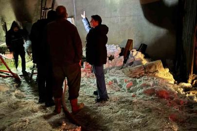 Kastamonu’da alevlere teslim olan ev kullanılamaz hale geldi