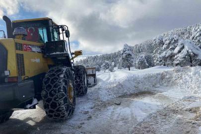 Kastamonu’da kar sebebiyle 611 köye ulaşım sağlanamıyor