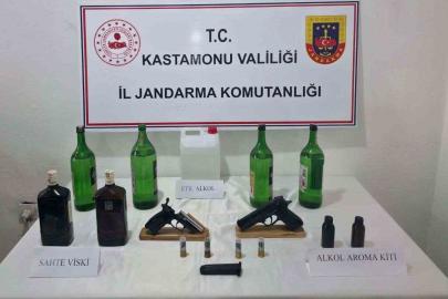 Kastamonu’da sahte içi operasyonu: 4 gözaltı