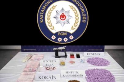 Kastamonu’daki uyuşturucu operasyonunda 1 şüpheli tutuklandı