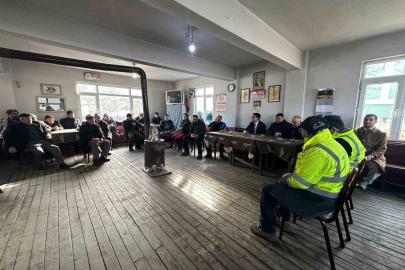 Kaymakam Kara, Sarıdayı Köyü’nde vatandaşla buluştu