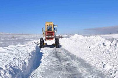 Kayseri’de 14 mahalle yolu ulaşıma kapalı