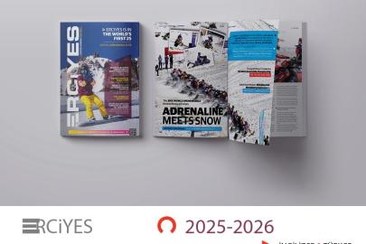 Kayseri’nin iki dilli tek turizm dergisi ‘Erciyes’ 10’uncu sayısı ile okurlarının karşısında