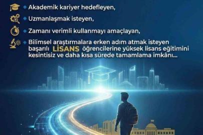 KBÜ’de bütünleşik yüksek lisans başvuruları başlıyor