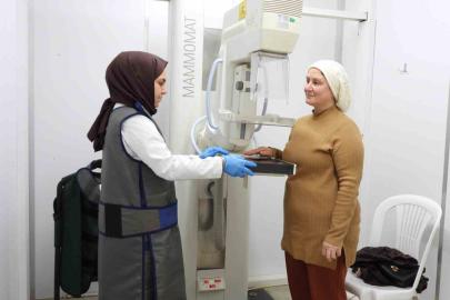 Kepez’den vatandaşlara ücretsiz kanser taraması hizmeti