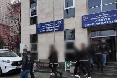 Kırklareli’de 2 milyon liralık dolandırıcılık operasyonu: 10 şüpheli yakalandı