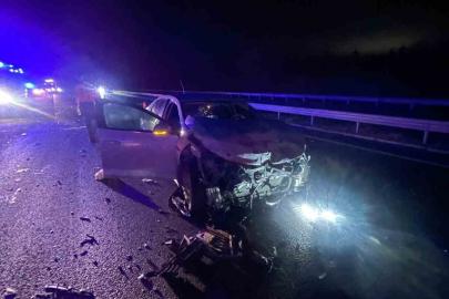 Kırklareli’de otomobiller çarpıştı: 6 yaralı