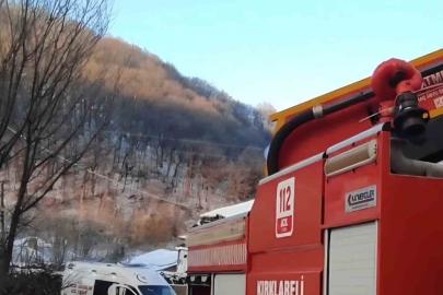 Kırklareli’nde korkutan yangın: 2 ev zarar gördü