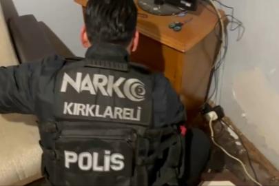 Kırklareli’nde uyuşturucu operasyonu: 1 tutuklama
