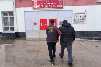 Kırşehir’de aranan hükümlü yakalandı