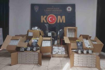 Kırşehir’de kaçak tütün operasyonu