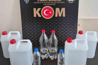 Kırşehir’de sahte alkol operasyonu: 1 gözaltı