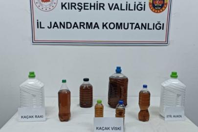 Kırşehir’de sahte içki operasyonu: 20 litre alkol ele geçirildi