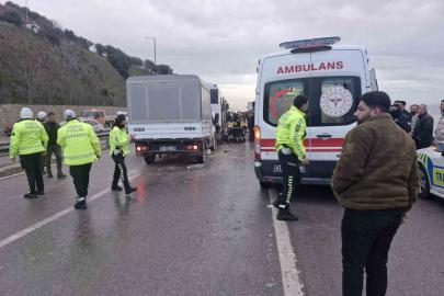 Kocaeli’de 3 araçlı zincirleme kaza: 7 yaralı