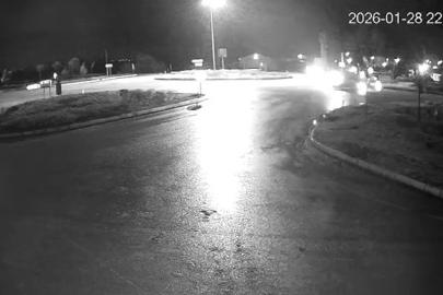 Konya’da 2 aracın çarpışma anı kameraya yansıdı