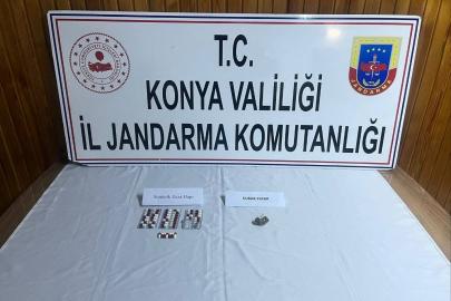 Konya’da jandarmadan uyuşturucu operasyonları: 7 tutuklama