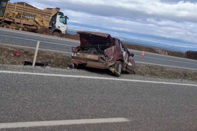 Konya’da otomobil devrildi: 2 yaralı