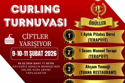 Köyceğiz’de ödüllü Floor Curling Turnuvası düzenlendi