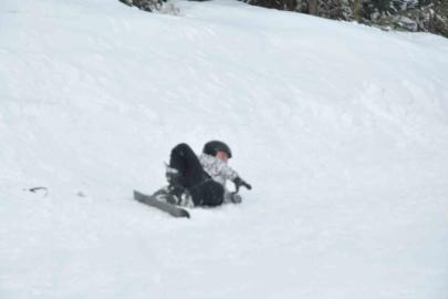 Kristal karın merkezi Sarıkamış’a kayakseverlerden yoğun ilgi