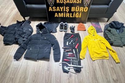 Kuşadası’nda 6 hırsızlık suçundan aranan şahıs yakalandı