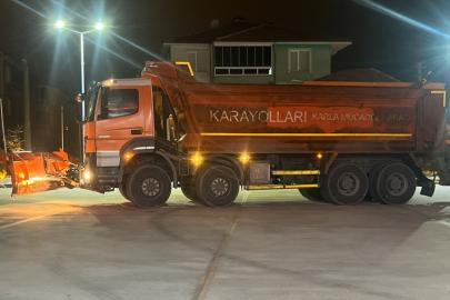 Kütahya’da Karayolları ekipleri teyakkuzda