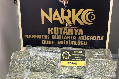 Kütahya’da uyuşturucu operasyonu, 4 şüpheli tutuklandı