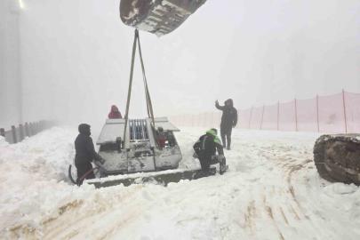 Kuzuyayla Kızak Pisti’ne yürüyen bant geliyor