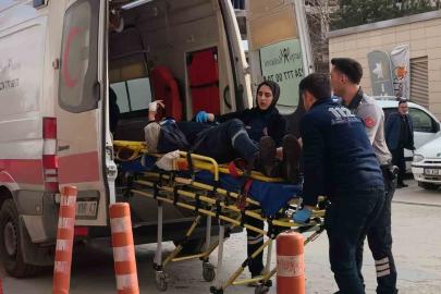 Makineye sıkışan işçi ağır yaralandı