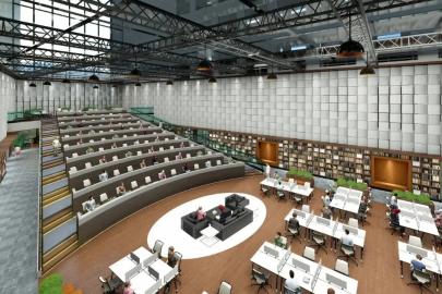 Malatya’da bölgenin en büyük kütüphanesinde sona doğru