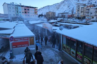 Malatya’da konteyner çarşıda korkutan yangın