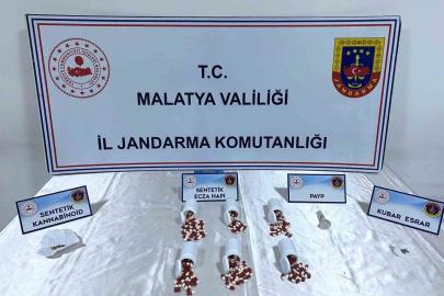Malatya’da uyuşturucu operasyonu: 2 gözaltı