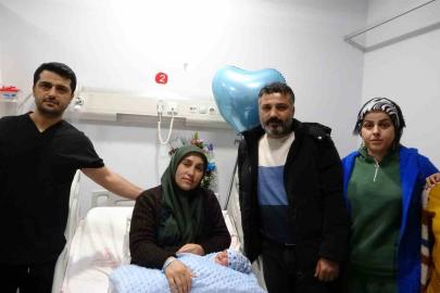 Malatya’da yeni yılın ilk bebeği dünyaya geldi