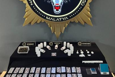 Malatya’da zehir tacirlerine büyük darbe: 13 tutuklama