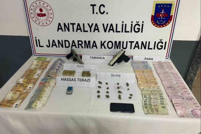 Manavgat’ta uyuşturucu operasyonu: 1 gözaltı