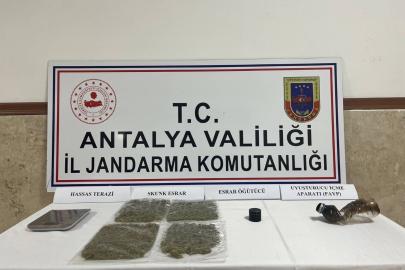 Manavgat’ta uyuşturucu operasyonu