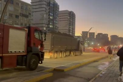 Mardin’de kireç fabrikasında çıkan yangın söndürüldü