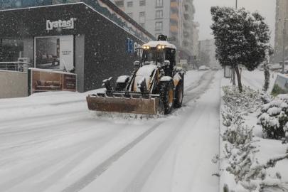 Mardin’de son yılların en yoğun kar yağışı