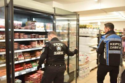 Marketlere zabıta denetimi